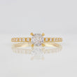 Anillo Solitario Churumbela 1.85g / T7 Oro Amarillo 18K
