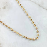 Cadena GC 12.55gr / 60cm / 4.3mm Diamantada Oro Amarillo 18K ©