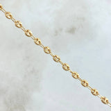 Cadena GC 10gr / 50cm / 4.3mm Diamantada Oro Amarillo 18K ©