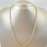 Cadena GC 10gr / 50cm / 4.3mm Diamantada Oro Amarillo 18K ©