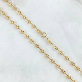 Cadena GC 6.2gr / 50cm / 3.2mm Diamantada Oro Amarillo 18K