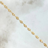 Cadena GC 6.25gr / 50cm / 3.2mm Diamantada Oro Amarillo 18K