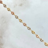 Cadena GC 6.7gr / 18 in / 3.4mm Tres Oros 18K