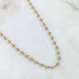 Cadena GC 6.75gr / 19 3/4 in / 3.3mm Tres Oros 18K *