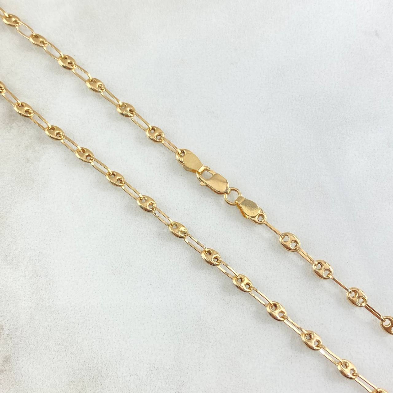 Cadena GC 6gr / 50cm / 3.4mm Lisa Oro Amarillo 18K ©