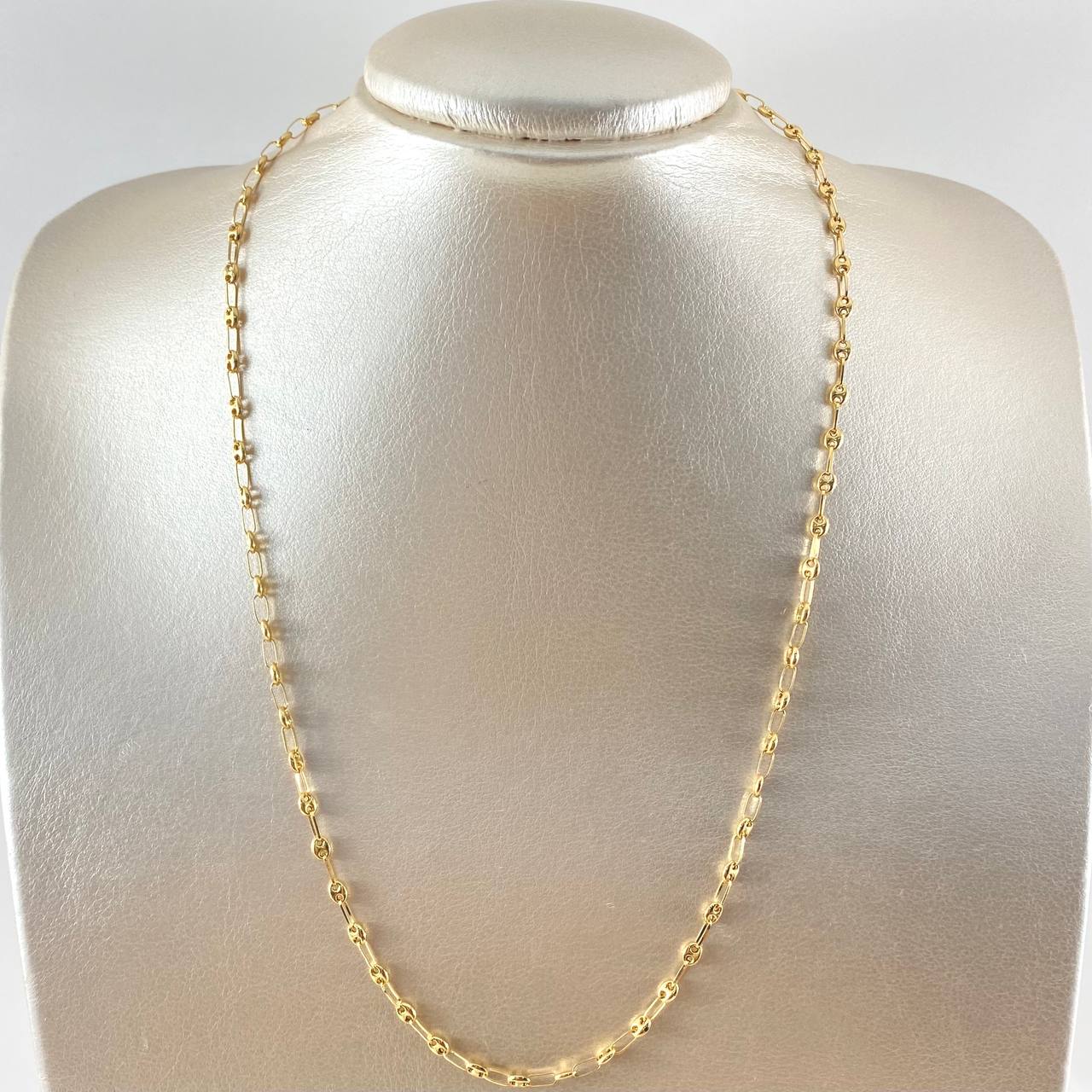 Cadena GC 6gr / 50cm / 3.4mm Lisa Oro Amarillo 18K ©