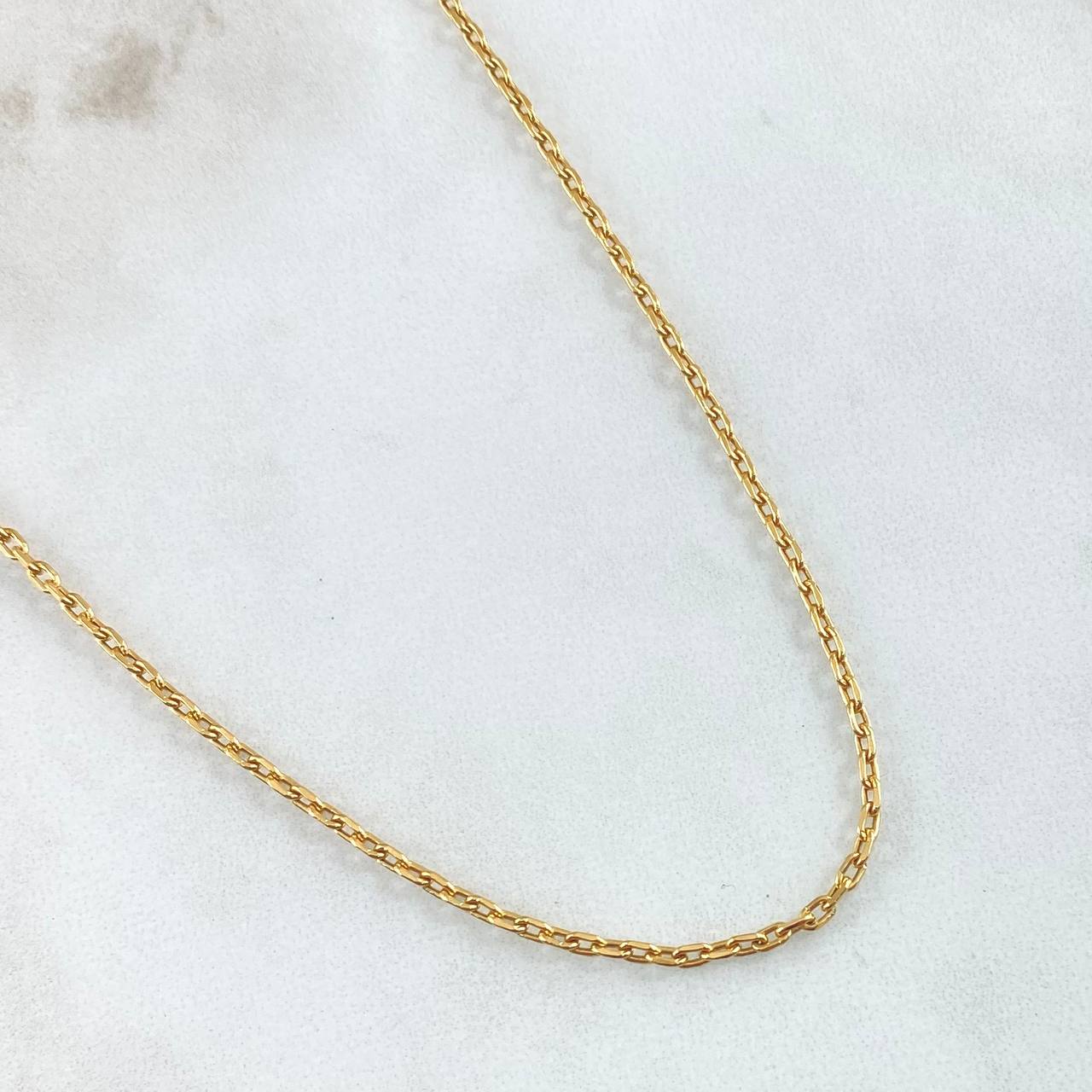 Cadena Aro Seguido 2.95gr / 50cm / 2mm Oro Amarillo +3 18K ©