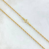 Cadena Aro Seguido 2.95gr / 50cm / 2mm Oro Amarillo +3 18K ©