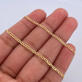 Cadena Escalera 2.95gr / 50.1cm / 2.2mm Oro Amarillo +3 18K &
