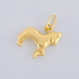 Dije Caballo 0.5 g / 3/4 in Oro Amarillo 18K