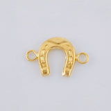 Herraje Herradura 0.3 g / 1/2 in Oro Amarillo 18K