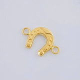 Herraje Herradura 0.3 g / 1/2 in Oro Amarillo 18K
