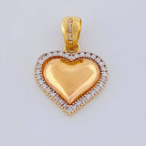 Pendant Heart 4.3 g / 1 1/4 in 18K Yellow Gold