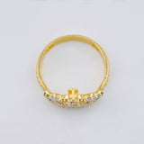 Anillo Corona Quinces 2.75 g / T6 1/4 Oro Amarillo 18K