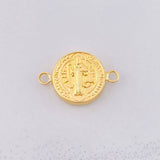 Herraje San Benito 0.95g / 3/4 in Oro Amarillo 18K