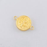 Herraje San Benito 0.95g / 3/4 in Oro Amarillo 18K