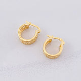 Candongas Tribal 4.85g / 3/4 in Oro Amarillo 18K