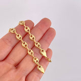 Tobillera GC 6.65g / 10 1/4 in / 6.5mm Oro Amarillo 18K
