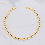 Anklet GC 6.8g / 10 1/4 in / 6.5mm Yellow Gold 18K