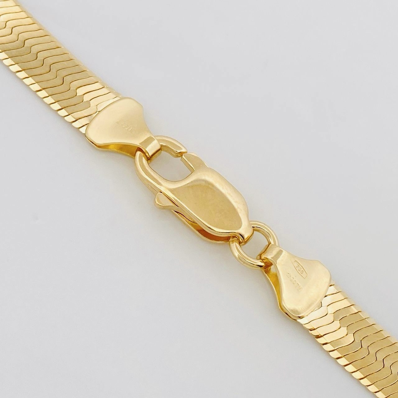 Cadena Espejo 24.2g / 18 in / 6.7mm Oro Amarillo 18K