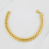 Pulso Serpiente 8.35g / 7 1/2 in / 7.5mm Oro Amarillo 18K