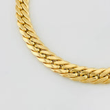 Pulso Serpiente 8.35g / 7 1/2 in / 7.5mm Oro Amarillo 18K