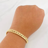 Pulso Serpiente 8.35g / 7 1/2 in / 7.5mm Oro Amarillo 18K