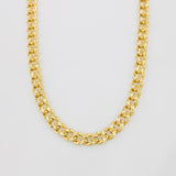 Cadena Cubana Infinito 16.6g / 24 in / 4.8mm Oro Amarillo 18K