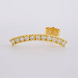 Half Arch Piercing 0.7g / 3/4 in 18K Yellow Gold