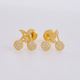 Topos Bicicleta 1.3g / in / 8.8mm Oro Amarillo 18K