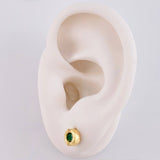 Topos Chispa con Marco 2.2g / in / 6.45mm Oro Amarillo 18K