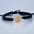Black Sacred Family Bracelet 0.6gr / 18K Gold &