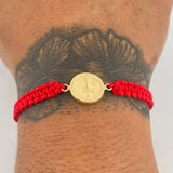 Red San Benito Bracelet 0.8gr / 18K Gold &