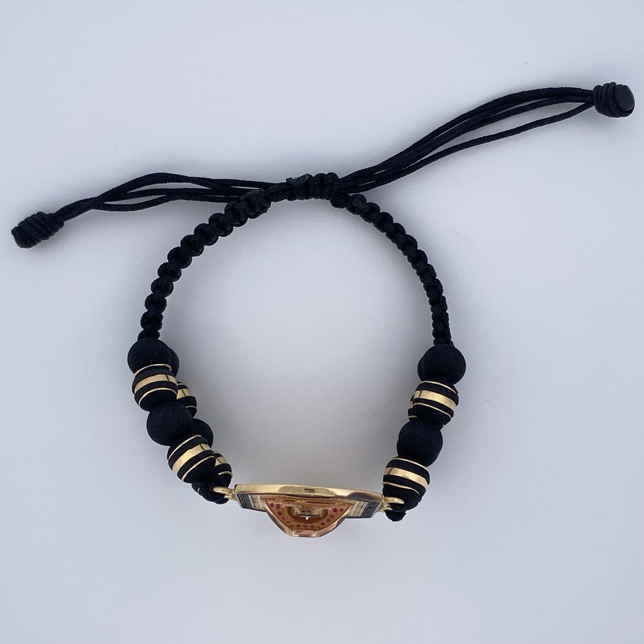 Black Pirate Bracelet 11gr / 18K Gold &