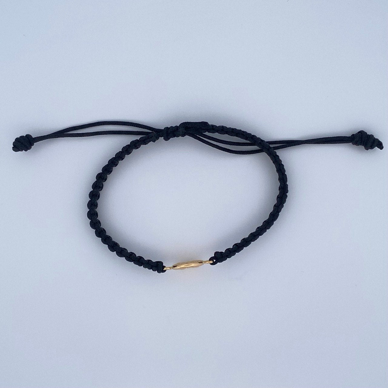 Black Sacred Family Bracelet 0.6gr / 18K Gold &