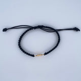 Black Sacred Family Bracelet 0.6gr / 18K Gold &