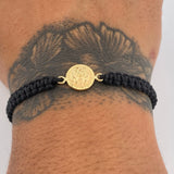 Black Sacred Family Bracelet 0.6gr / 18K Gold &
