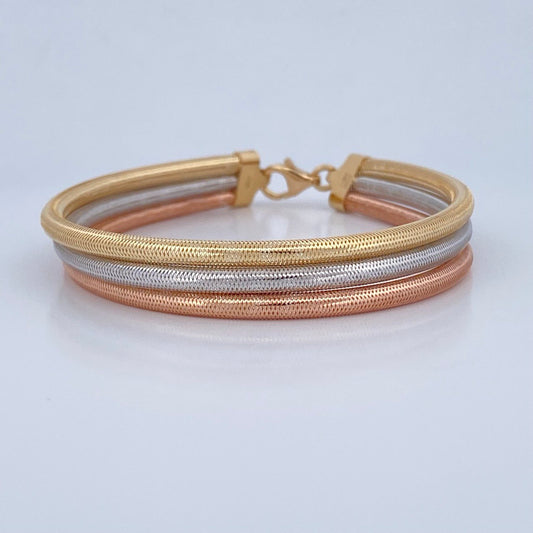 Bracelet Flex 5.8gr / 8.3in-9.1in / +4 18K Gold &