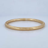 Bracelet Flex 2.15 g / 6 1/2 in / 4.15 mm Three Golds 18K