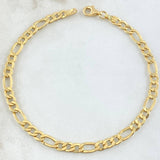 Figaro Bracelet 3.6gr / 7.9in / +0 18K Gold ©