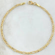 Figaro Bracelet 1.4gr / 7.7in / +1 18K Gold ©