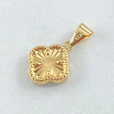 Pendant Clover 0.95gr / 0.9in (2.3cm) / 18K Gold ©