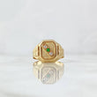 Trinity Signet Ring 4.2gr / Size 8 3/4 / 18K Gold ©