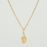 Set Cadena y Dije Singapur + Virgen Milagrosa 1.25gr / 15 3/4 in / 0.9mm Oro Amarillo 18K