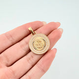 Dije Medalla Dólar 4.4gr / 1 1/4 in / Oro Amarillo 18K ©