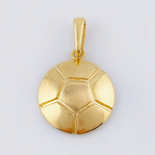 Dije Balón 2.2gr / 1 in / Oro Amarillo 18K