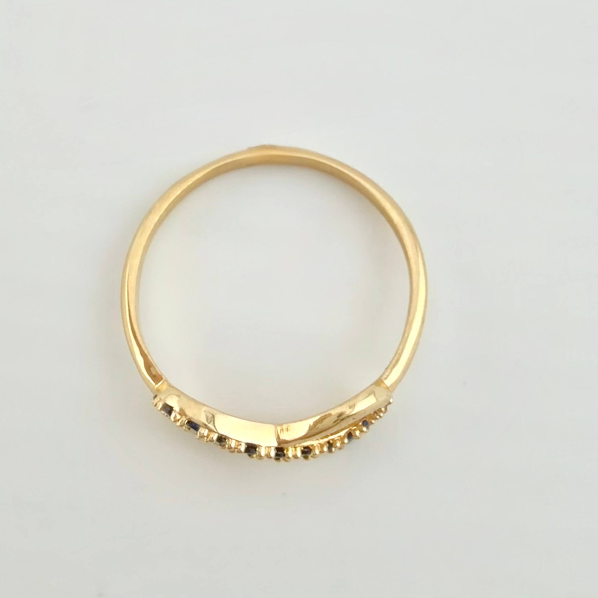 Infinity Ring 2gr / T8 / 18K Yellow Gold ©