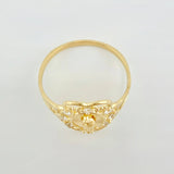 Ring Virgin of Guadalupe Bardera 2.2gr / T7 / Yellow Gold 18K *