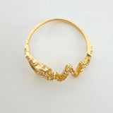 Anillo Latido Corazon 1.8gr / T7 1/2 / Oro Amarillo 18K