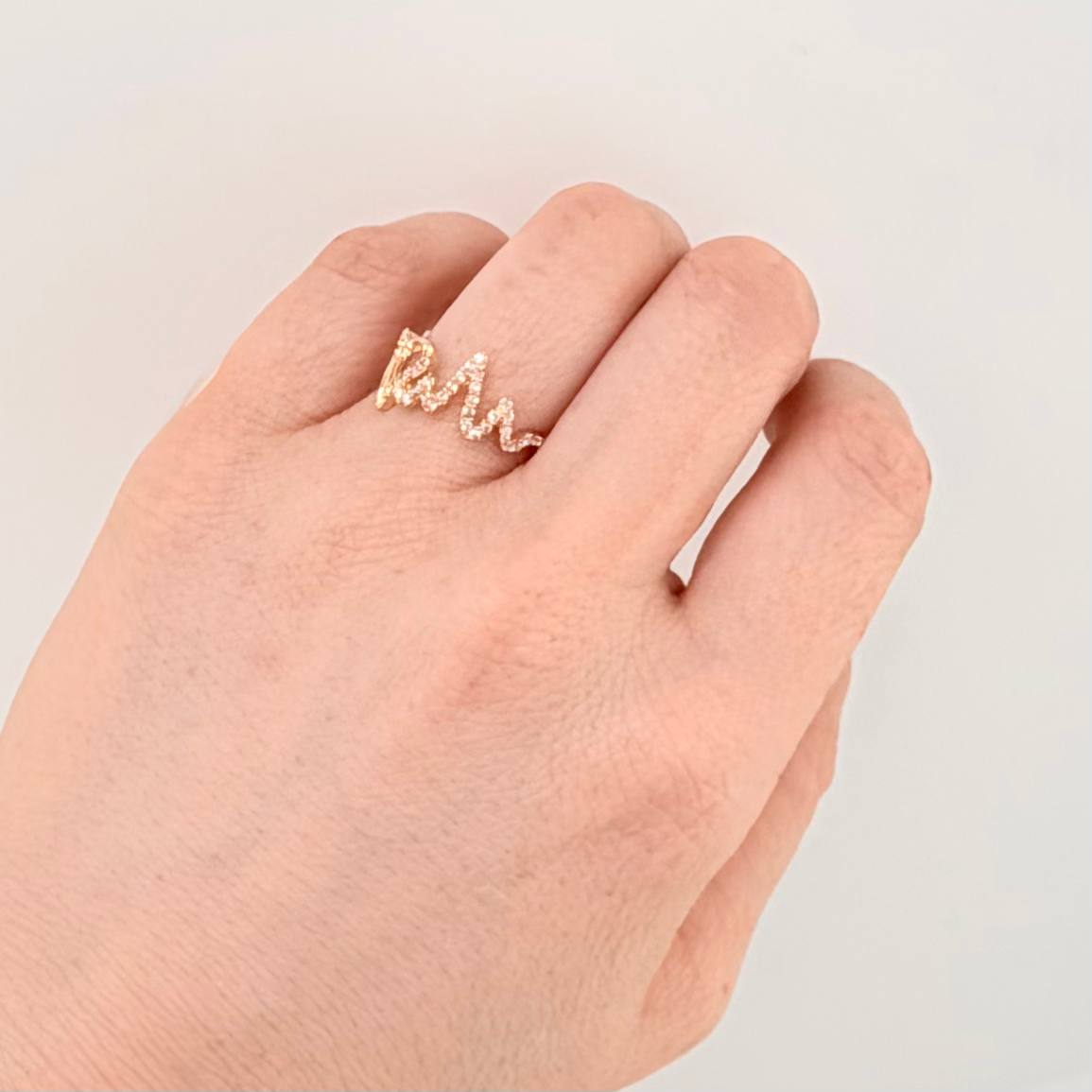 Anillo Latido Corazon 1.9gr / T5 1/2 / Oro Amarillo 18K